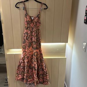 A.L.C Floral Print Maxi Dress